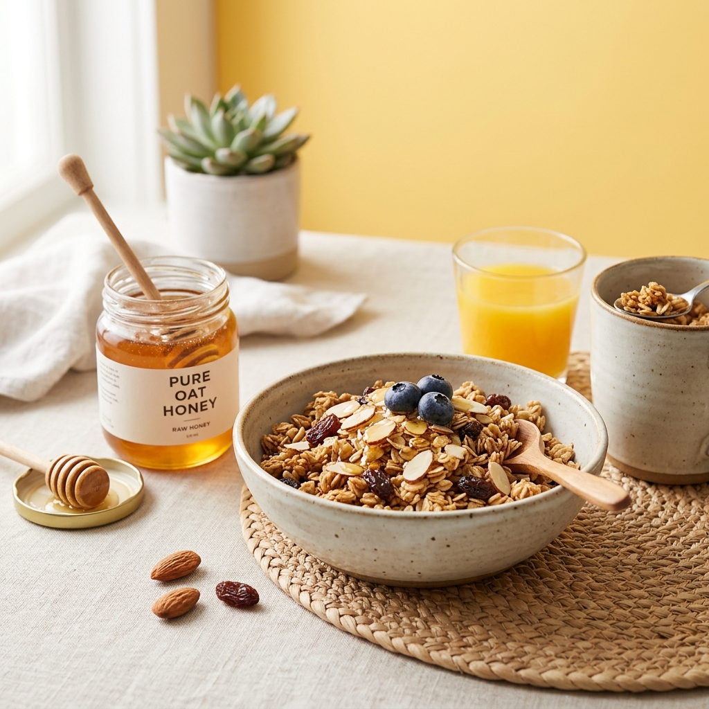Granola classique aux amandes