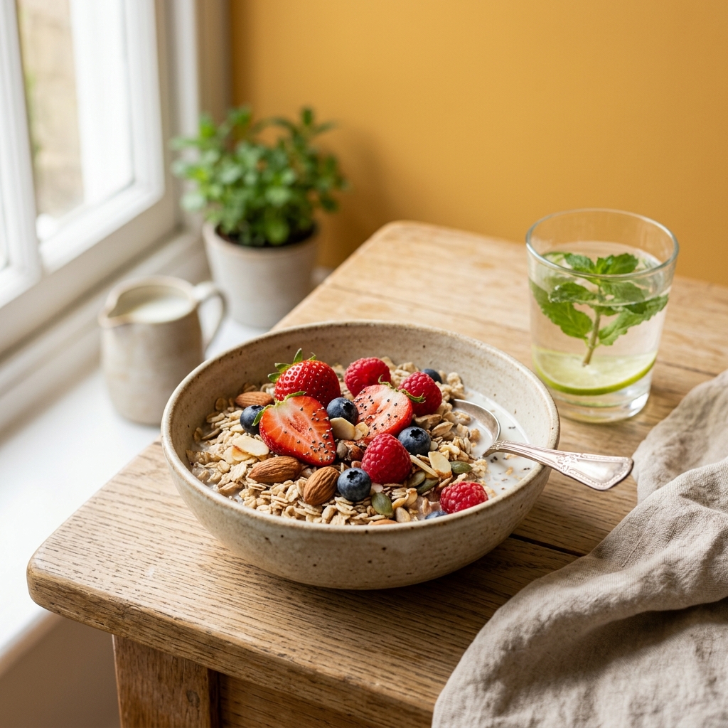 Muesli fruits rouges bio
